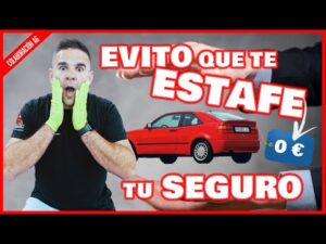 Hombre sorprendido con guantes verdes junto a coche rojo en manos ilustrando advertencia V Nyb tPwRw