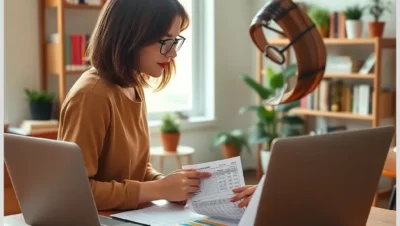 Presupuesto mensual con calculadora sencilla