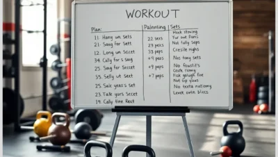 Atleta realizando ejercicio de CrossFit